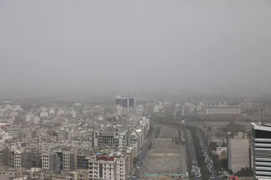 آلودگی شدید هوا در مشهد