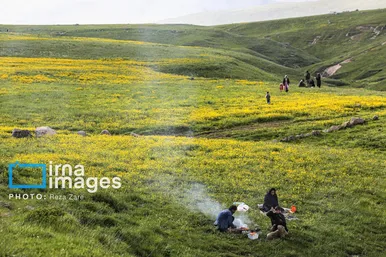 ایران زیباست | طبیعت بهاری دامنه کوه سبلان