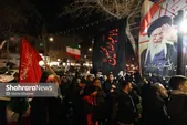 ویدئو | حضور مردم مشهد در میدان تقی‌آباد | عزاداریم اما راه انقلاب را ادامه می‌دهیم