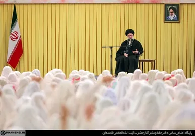 مراسم جشن تکلیف دختران دانش‌آموز در حضور رهبر معظم انقلاب