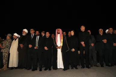 استقبال از پیکر شهید امیر عبدالهیان در مشهد