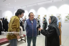 گزارش تصویری | نمایشگاه &laquo;فرگراف&raquo; روایتی از گرافیک در صفحه&zwnj;آرایی و طراحی کتاب و نشریه