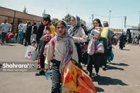 معاون رئیس‌جمهور در بازدید از مهمانشهر تربت‌جام: روند خروج اتباع غیرمجاز به شکل دقیق اجرا می‌شود + فیلم