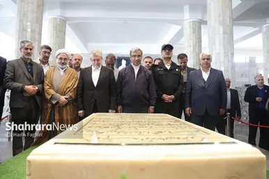 گزارش تصویری | بازدید استاندار خراسان رضوی و شهردار مشهد از چند بوستان سطح شهر و آرامگاه فردوسی در روز طبیعت