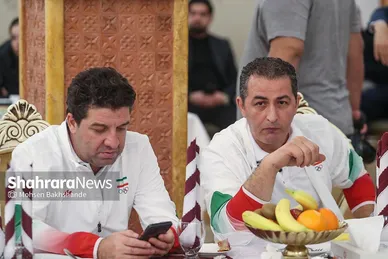گزارش تصویری | نشست استاندار خراسان رضوی با اعضای تیم ملی ۹۸