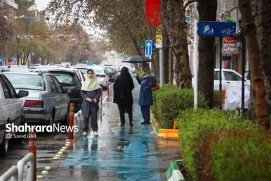 باران که می‌بارد