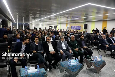 مراسم بهره‌برداری از دسترسی اصلی ایستگاه الندشت