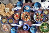 برگزاری رویدادی خوشمزه در فرهنگ‌سرای بهشت مشهد | مادران با سفره رنگین غذای سنتی میزبان مردم شدند