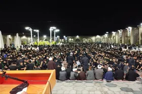 گردهمایی پُرشور ۴ هزار عزادار افغانستانی در حرم امام&zwnj;رضا(ع)