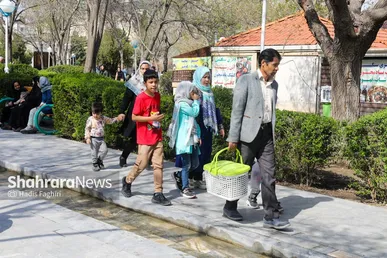 گزارش تصویری | سیزده بدر در مشهد