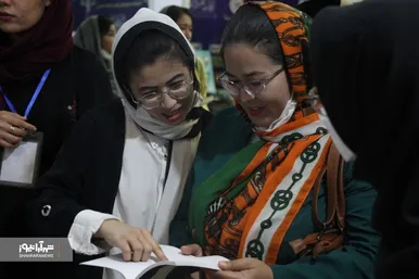حضور پرشمار مهاجران افغانستانی در نمایشگاه کتاب تهران