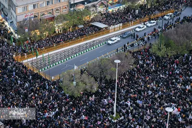 مراسم تحویل سال ۱۴۰۱ در حرم مطهر رضوی