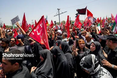 گزارش تصویری | تشییع پیکر امام شهید در تهران (۱۵ تیر ۱۴۰۵) - ۵