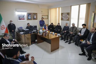 گزارش تصویری | بازدید شهردار مشهد مقدس از ستاد سازمان بسیج شهرداری مشهد (۵ آذر ۱۴۰۳)