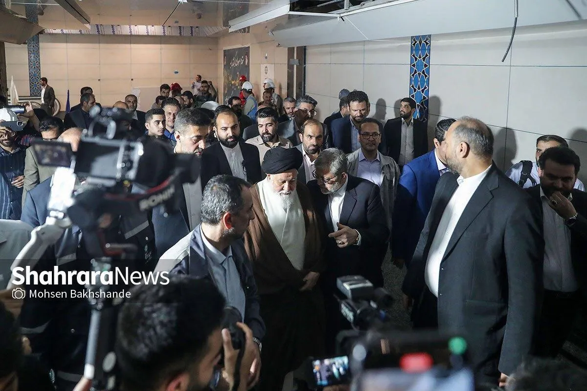 قلندرشریف: خط ۳ مترو مشهد مهم‌ترین بخش ریلی شهری کشور است | مشهد در حوزه قطارشهری خودکفا شده است 