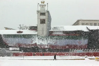 ایران زیباست | بارش برف در رشت