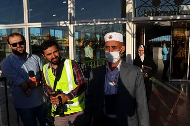 بازگشت اولین کاروان حجاج خراسانی