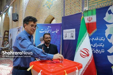 عکس‌هایی از مرحله دوم انتخابات چهاردهمین دوره ریاست‌جمهوری در مشهد (۳)