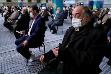 دیدار مداحان اهل‌بیت (علیهم السلام) با رهبر معظم انقلاب