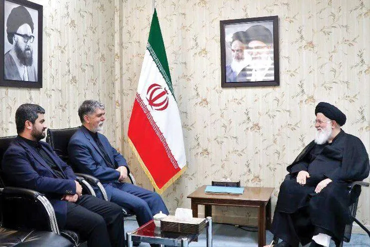 دیدار وزیر فرهنگ و ارشاد اسلامی با آیت‌ا... علم‌الهدی
