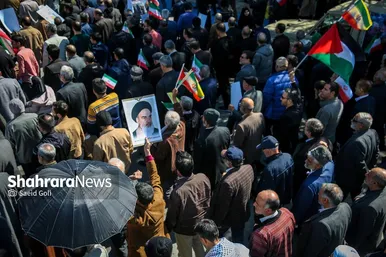 گزارش تصویری | راهپیمایی روز جهانی قدس در مشهد