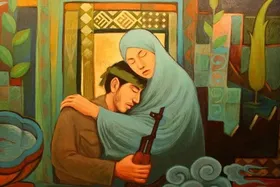 رونمایی از پوستر هفته هنر انقلاب اسلامی خراسان رضوی + پوستر