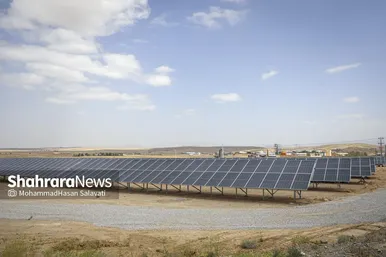 گزارش تصویری | بهره‌برداری از دو نیروگاه خورشیدی ۷ مگاواتی در مشهد