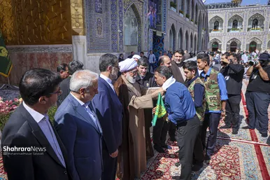 گزارش تصویری | آیین آغاز سال تحصیلی جدید در حرم مطهر رضوی