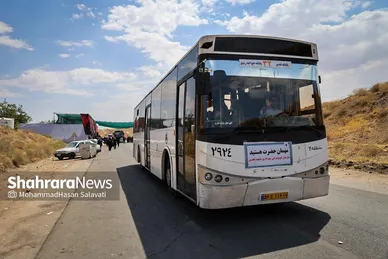 گزارش تصویری | زائران پیاده امام رضا(ع)