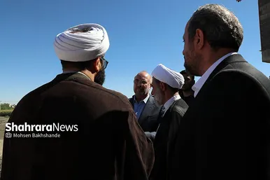 بازدید رئیس مجلس از پروژه مجتمع تربیتی آموزشی حضرت مهدی (عج) مشهد