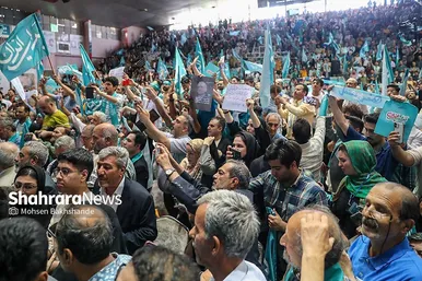 عکس‌هایی از سفر انتخاباتی «مسعود پزشکیان» به مشهد