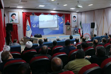 مراسم آغاز عملیات اجرایی طرح شبکه جمع آوری و انتقال فاضلاب شهر رضویه