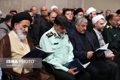 مجلس بزرگداشت شهدای خدمت در محضر مقام معظم رهبری