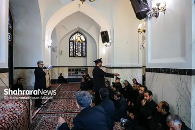 عکس‌هایی از آیین سنتی«صلا» همزمان با اولین روز ماه محرم در حرم مطهر رضوی