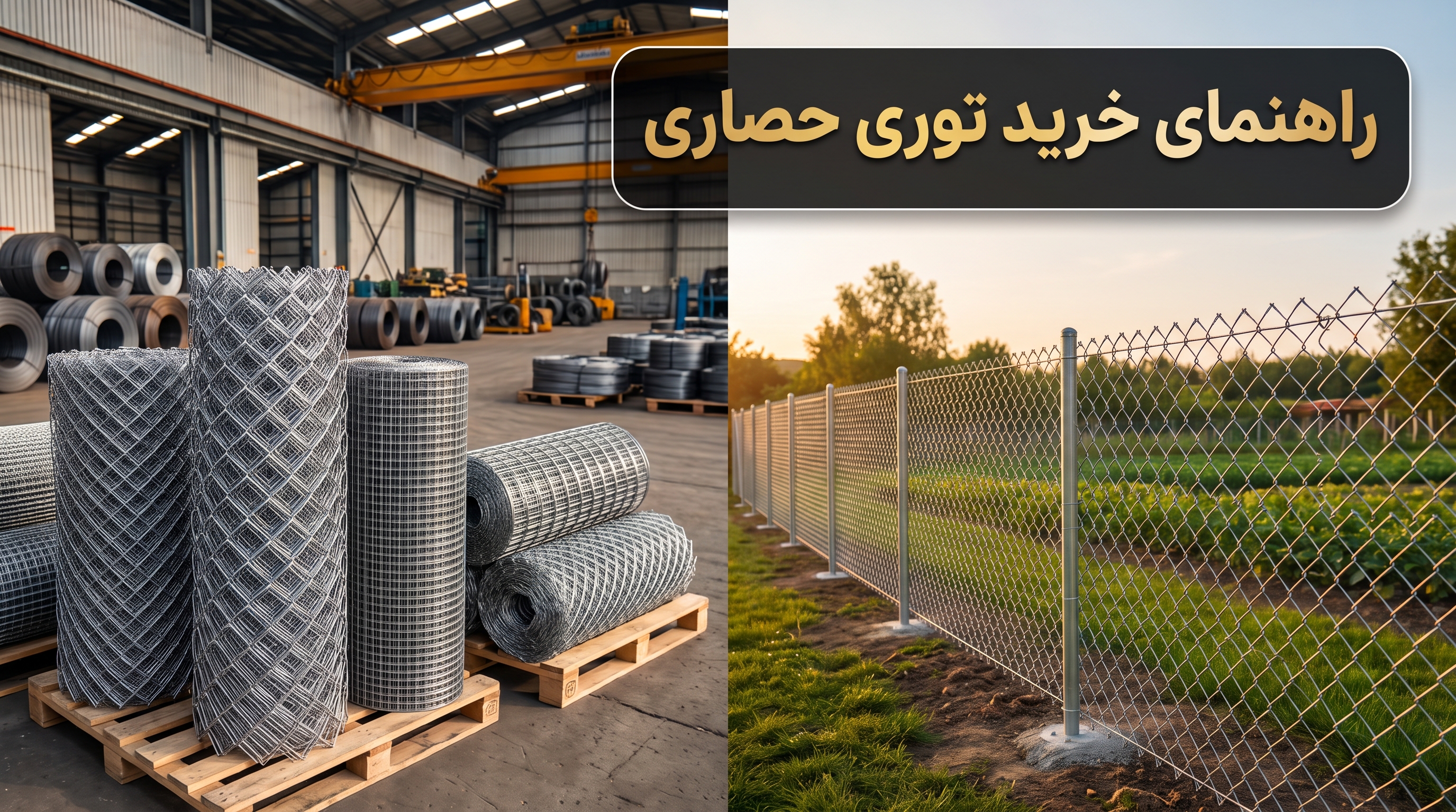 راهنمای خرید توری حصاری و انواع توری فلزی (قیمت مستقیم کارخانه) راهنمای خرید توری حصاری و انواع توری فلزی (قیمت مستقیم کارخانه)