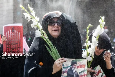 گزارش تصویری | کز سنگ ناله خیزد روز وداع یاران