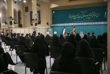 دیدار نخبگان و استعدادهای برتر علمی با رهبر معظم انقلاب