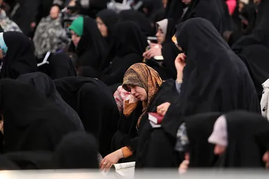 مراسم مناجات شب های ماه مبارک رمضان در حرم مطهر رضوی