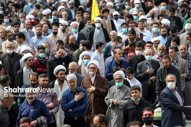 تشییع پیکر شهید حجت الاسلام محمد اصلانی در مشهد