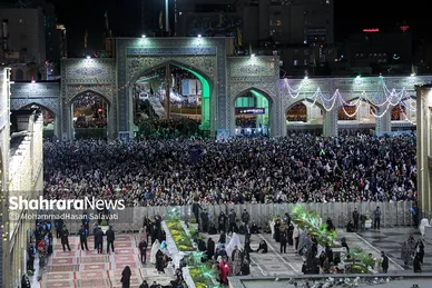 تحویل سال ۱۴۰۲ در حرم مطهر امام رضا (ع)