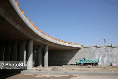 مشهد بر مدار عمران | تقاطع غیر همسطح مصلی
