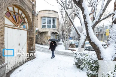 گزارش تصویری | برف در تبریز
