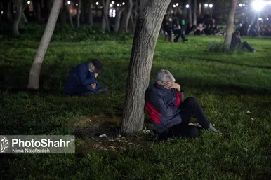 مراسم احیاء شب بیست و سوم ماه رمضان در بوستان های ملت و کوهسنگی