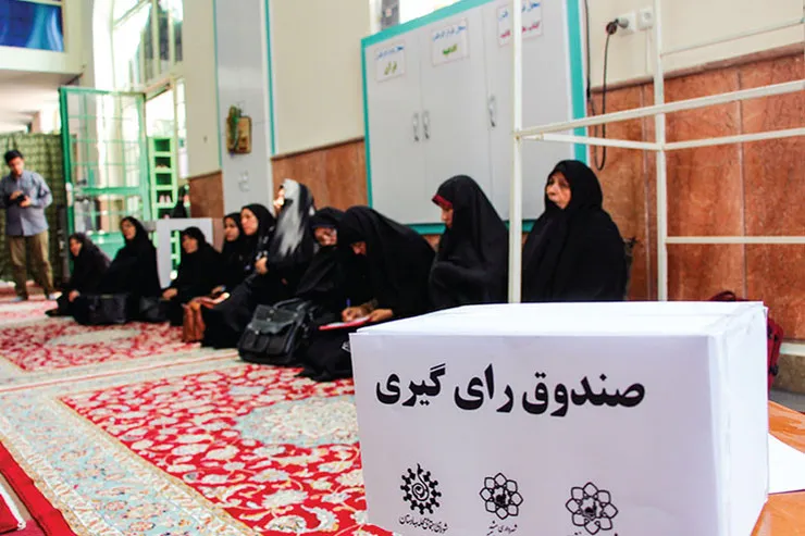 انتخابات منظم و پرحاشیه