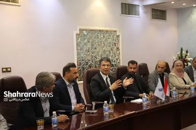 حضور هیئت رسانه‌ای ایران در عراق