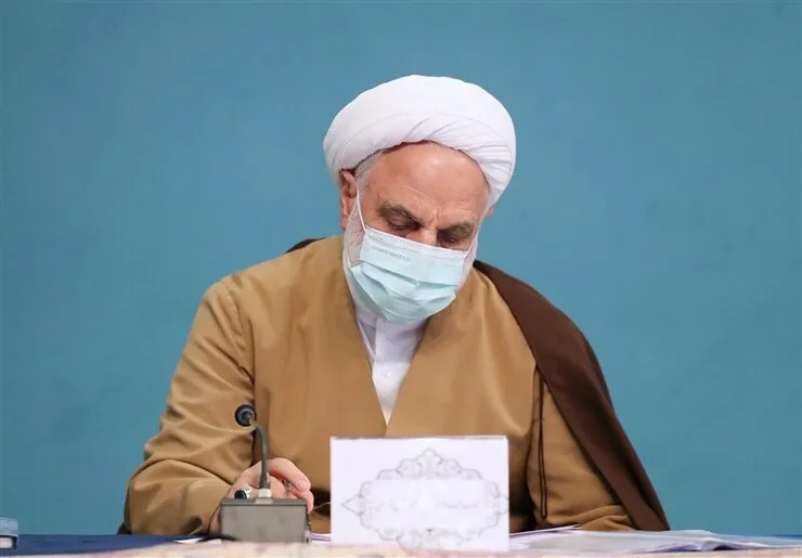 ویدئو| اعتراض در حضور رئیس قوه قضاییه