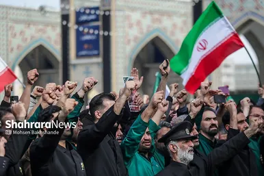 گزارش تصویری | مراسم تشییع پیکر شهید حجت‌الاسلام خطیب، وزیر اطلاعات در مشهد