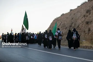 گزارش تصویری | زائران رضوی در جاده امام رضا (ع)