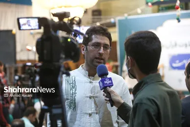 آیین احیای کرسی‌های تلاوت قرآن کریم در مسجد کرامت مشهد