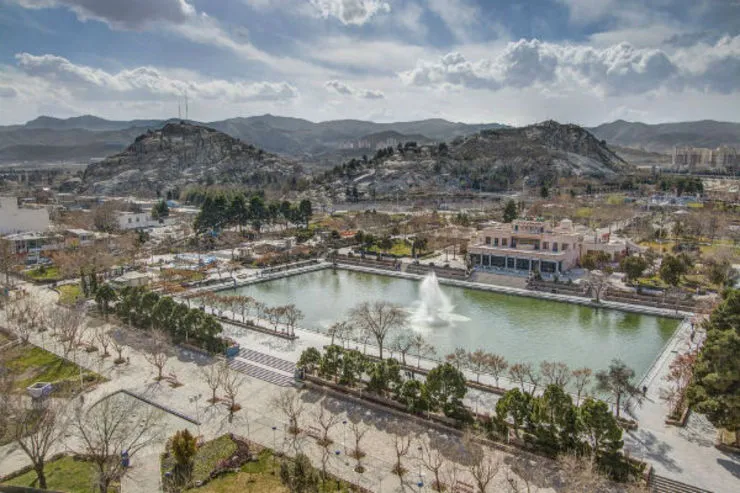 ساخت و راه‌اندازی آب‌نمای زیرسطحی در بوستان کوهسنگی